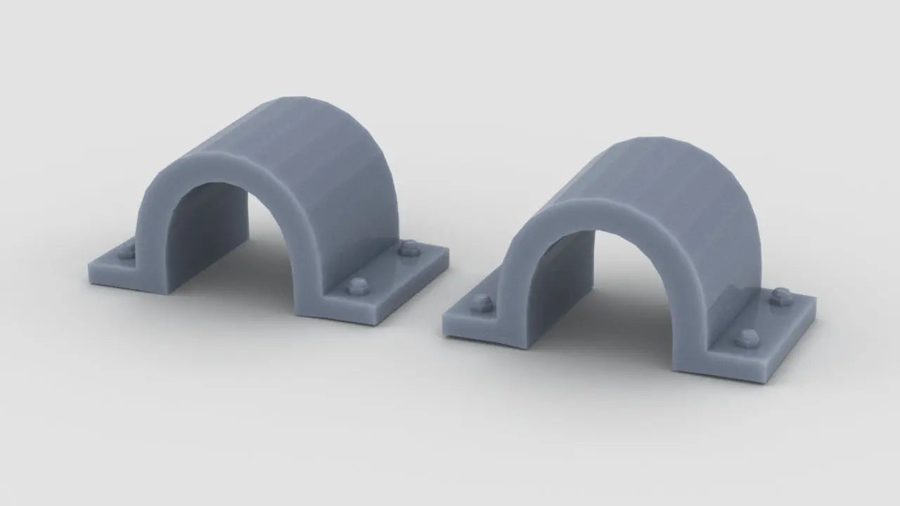 1/72 DKM Narvik Z37 Anchor Brackets Set (2pcs) Resin3Dinteractive