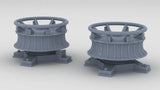 1/72 DKM Narvik Z37 Forward Capstan Set (2pcs)