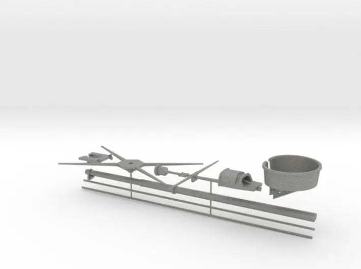 1/72 DKM Narvik-Klasse Z37 forward mast Kit - distefan 3d print