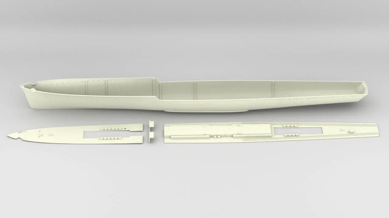 1/72 DKM Narvik Z37 Hull Set OITECH