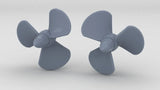 1/72 DKM Narvik Z37 Propeller Set (Port & Starboard)