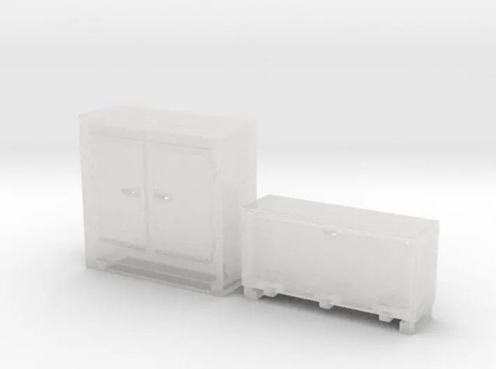 1/72 DKM Raumboote R-301 Forward Ammo Box Set 3d printed