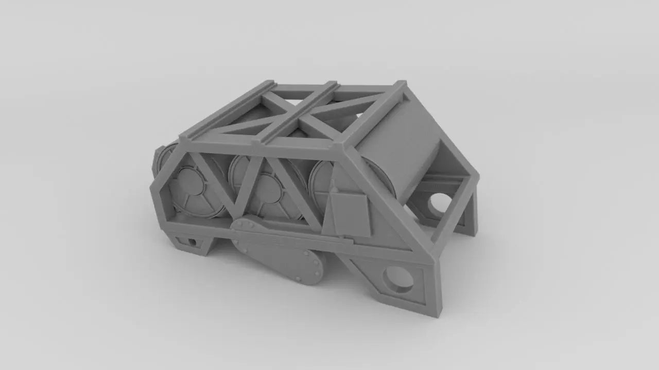 1/72 DKM Release Track Depth Charge Resin3Dinteractive