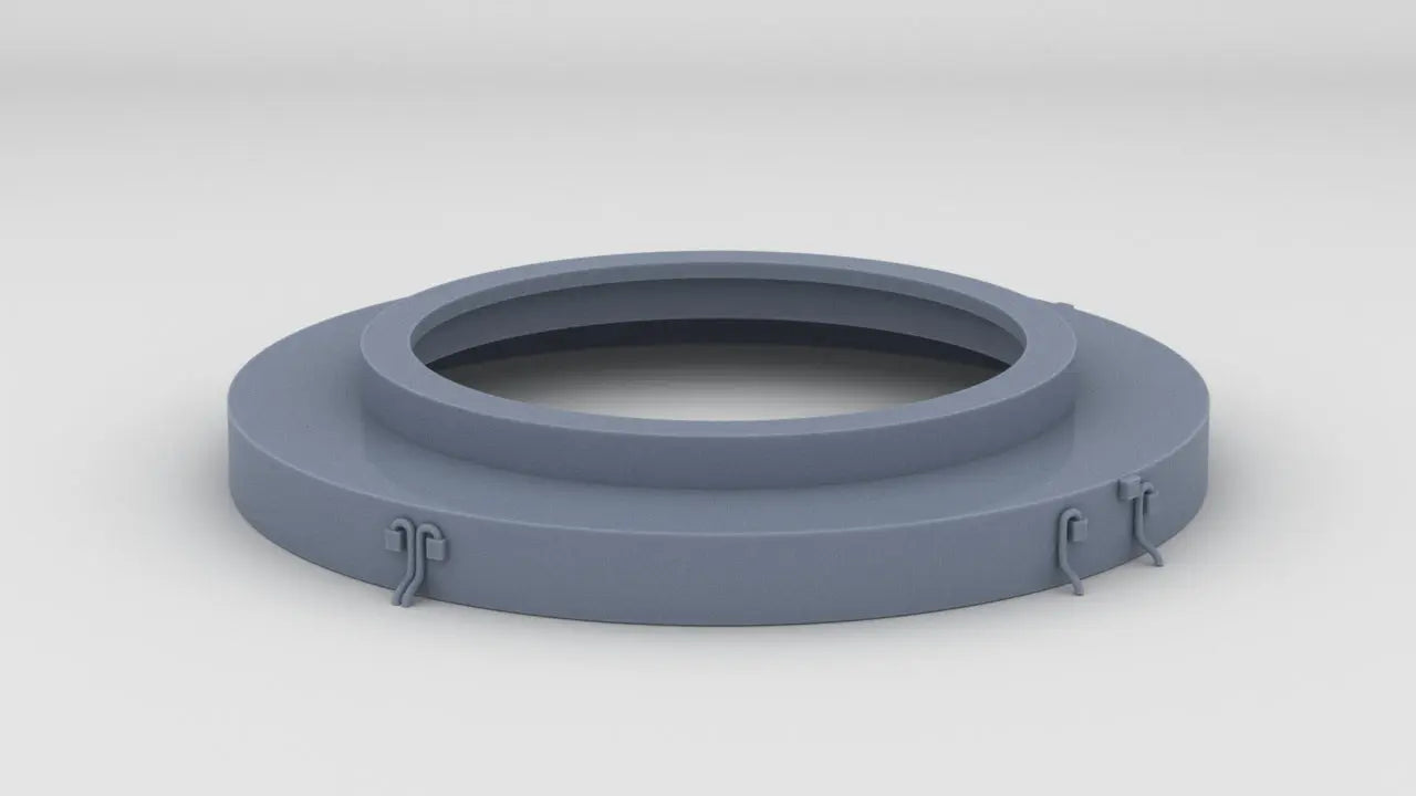 1/72 DKM Scharnhorst Barbette 28cm Turret B - distefan 3d print