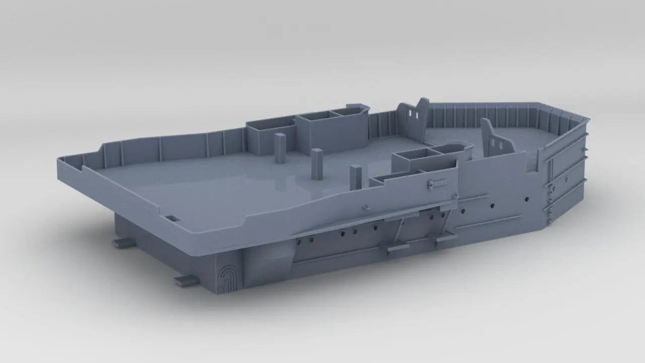1/72 DKM Scharnhorst Forward Deck 3-4 - distefan 3d print