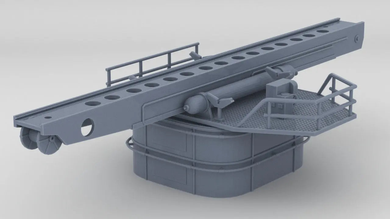 1/72 DKM Scharnhorst Seaplane Catapult Protosoon
