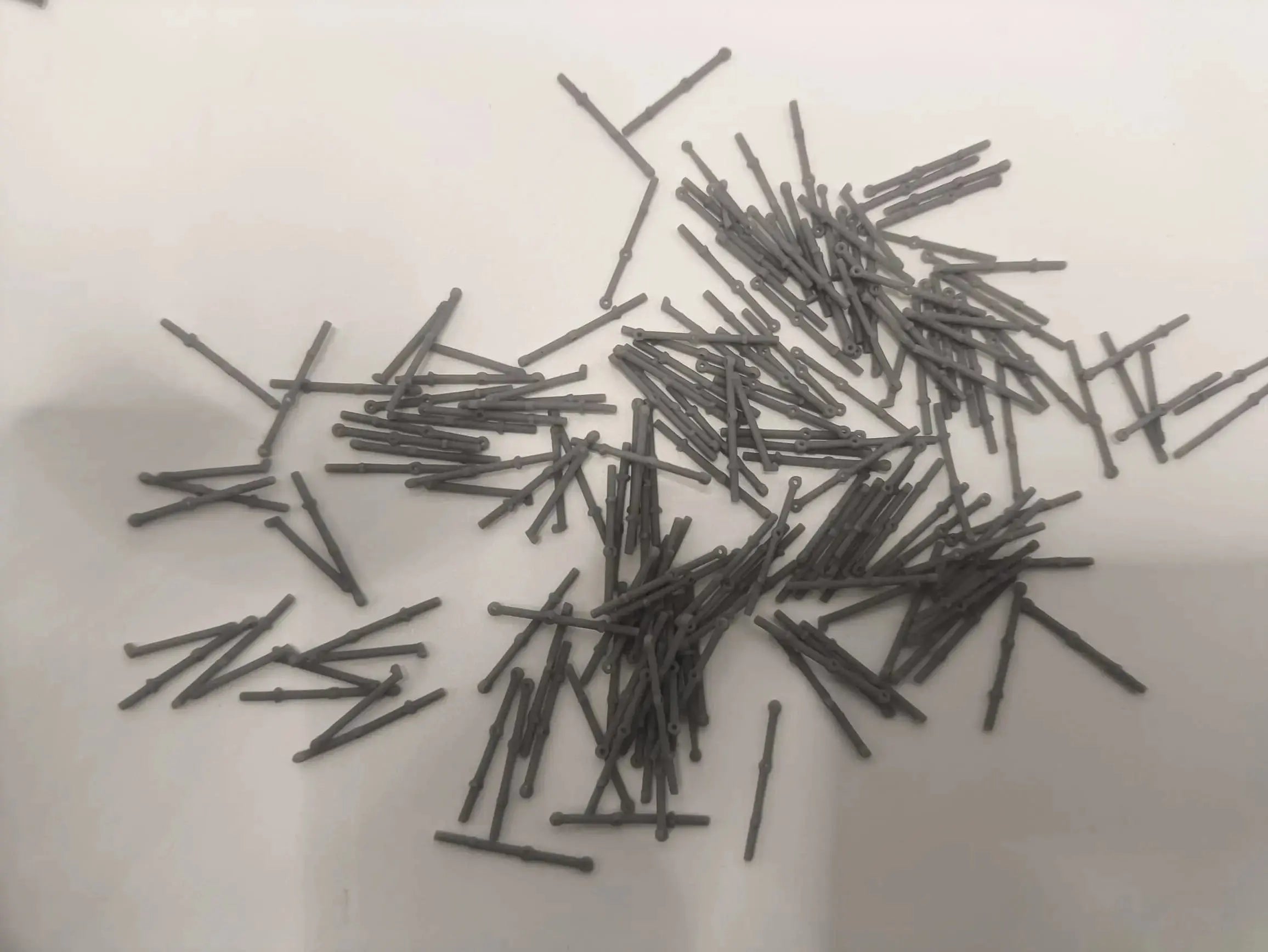 1/72 DKM Schnellboot Hull Handrails Set (42pcs) - distefan 3d print