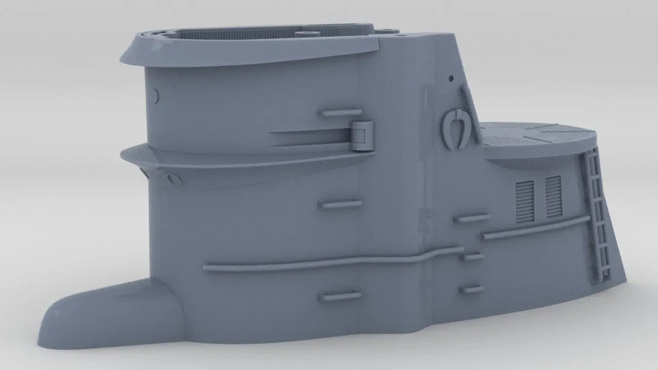 1/72 DKM U-Boot IXC/40 Conning Tower Resin3Dinteractive