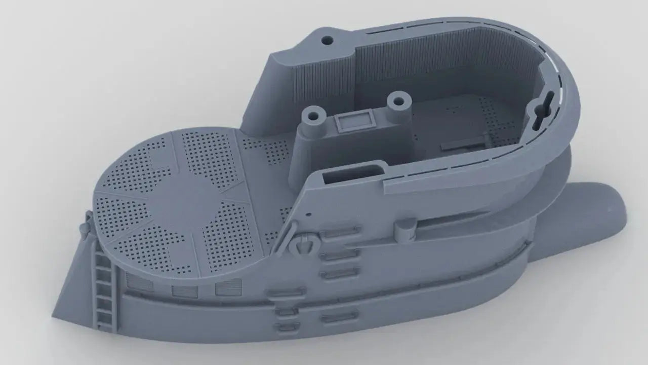 1/72 DKM U-Boot IXC/40 Conning Tower Resin3Dinteractive