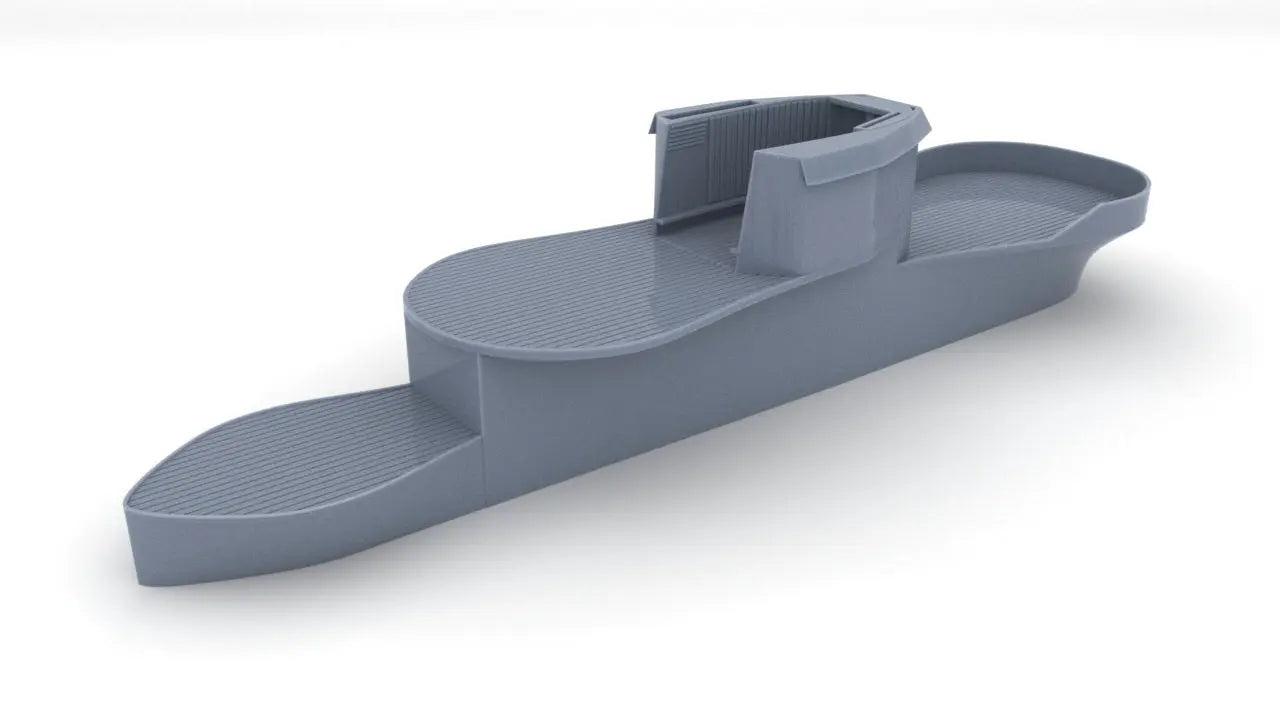 1/72 DKM U-Boot VII/C - U-441 Conning Tower Shapeways