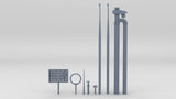 1/72 DKM U-Boot XXI Conning Tower Details Set