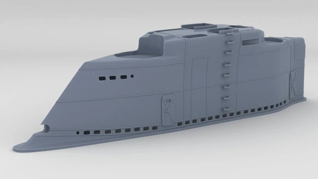 1/72 DKM U-Boot XXI U-2511 Conning Tower 3dspro