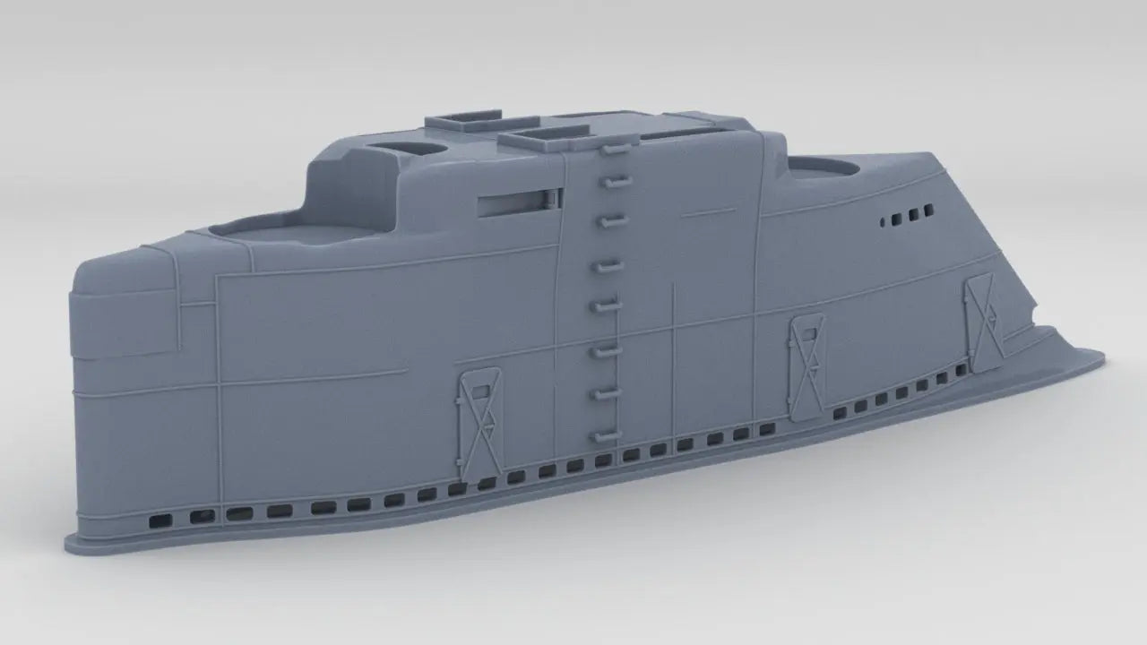 1/72 DKM U-Boot XXI U-2511 Conning Tower 3dspro