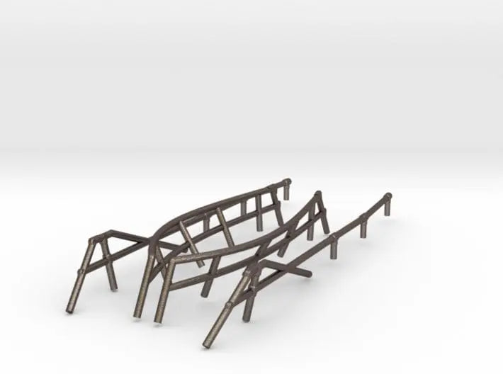 1/72 DKM Uboot VIIC 41 hull railing bronzed set - distefan 3d print