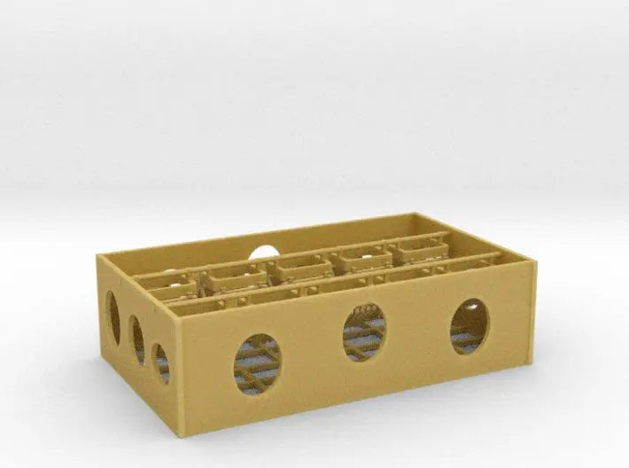 1/72 DKM deck skylight set 10pcs - distefan 3d print