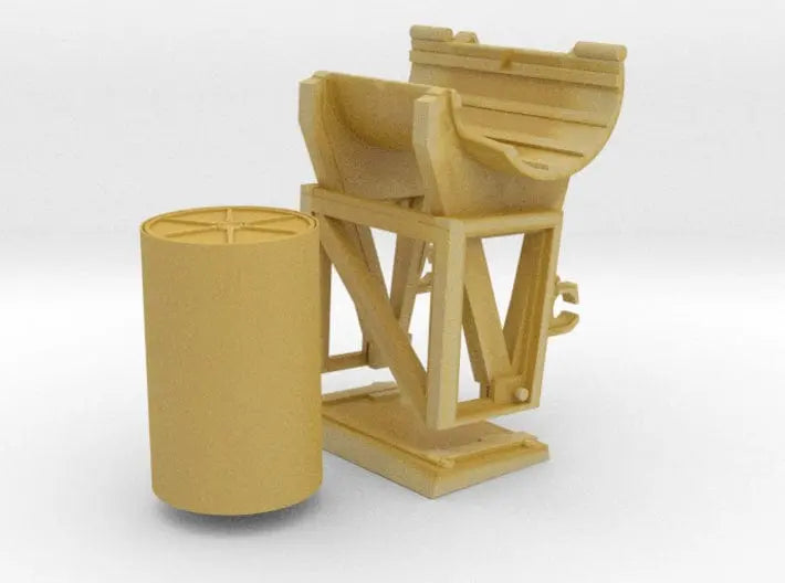 1/72 DKM depth charge rack base removed set - distefan 3d print