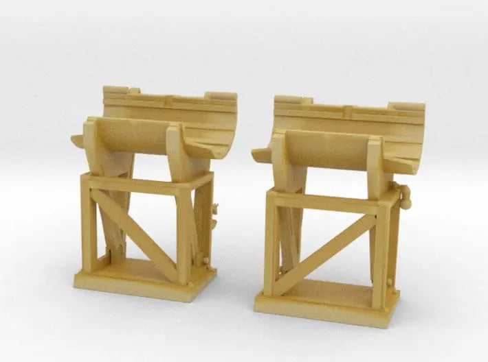 1/72 DKM depth charge rack set 2pcs - distefan 3d print