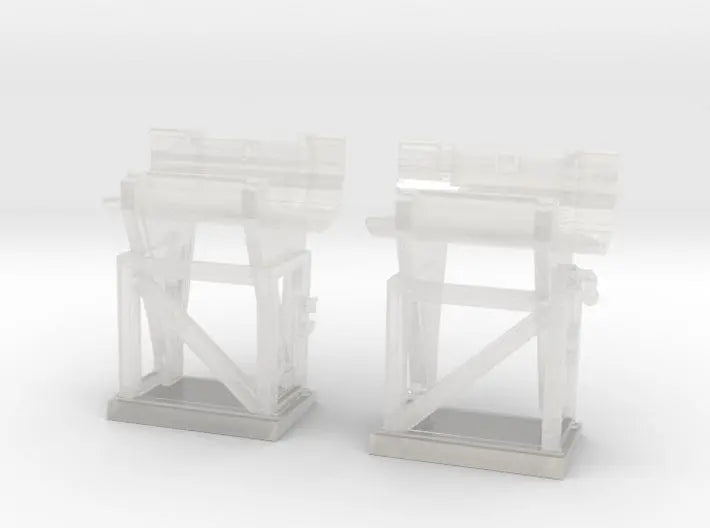 1/72 DKM depth charge rack set 2pcs - distefan 3d print