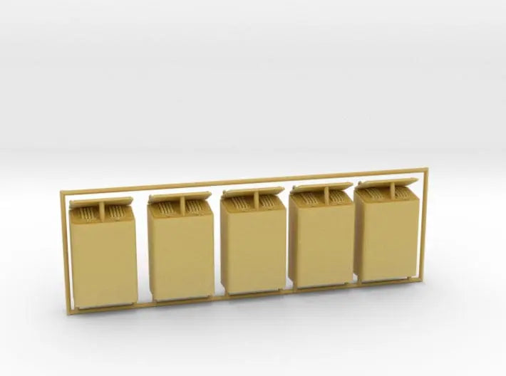 1/72 DKM skylight open lid set 5pcs - distefan 3d print