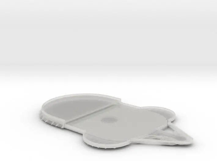 1/72 Fletcher round bridge deck part 1a - distefan 3d print
