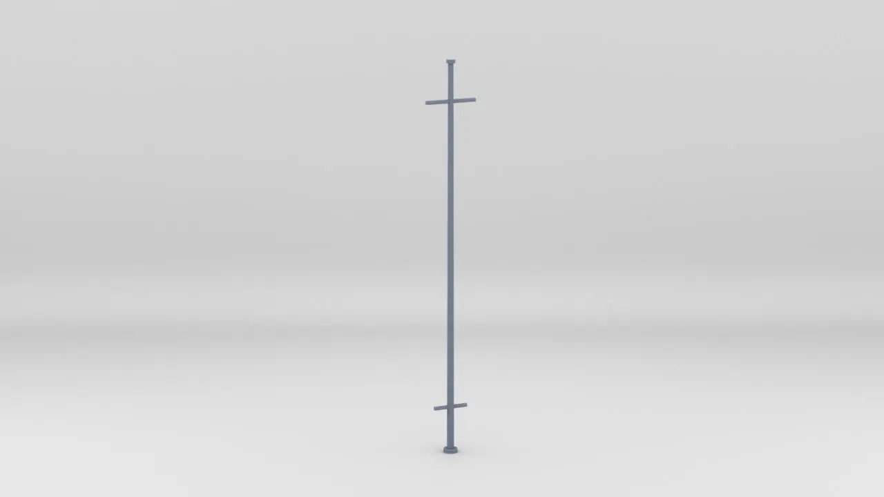 1/72 German KFK Main Mast - distefan 3d print