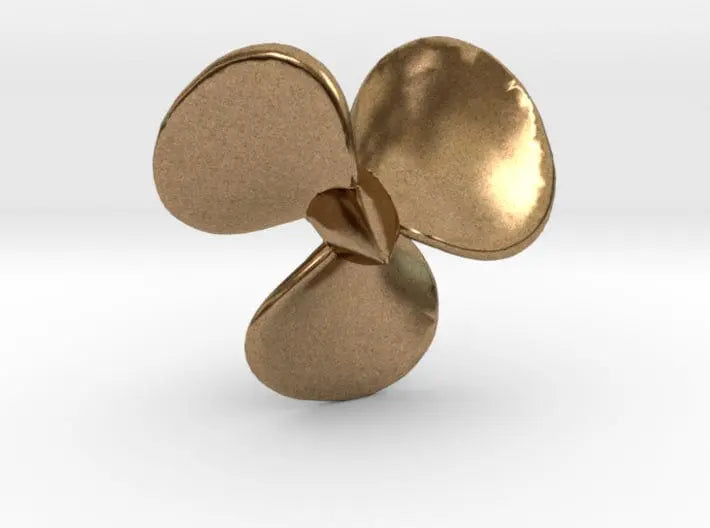 1/72 German Schnellboot brass propeller center - distefan 3d print