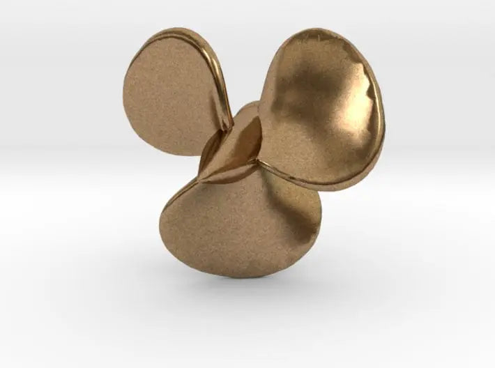 1/72 German Schnellboot brass propeller right - distefan 3d print