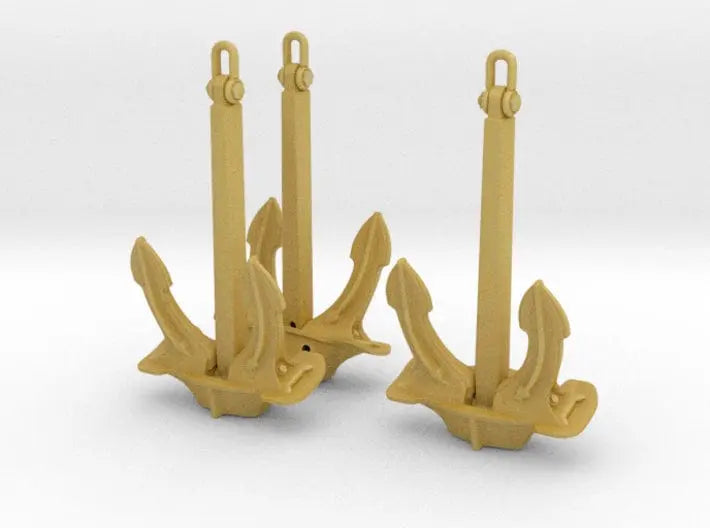 1/72 Anchor Bow Set - Greek Cruiser - distefan 3d print