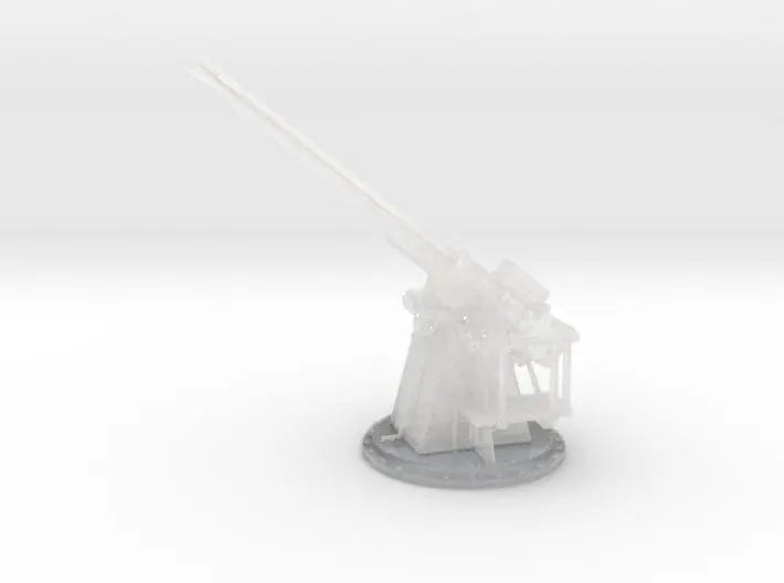 1/72 HMS 12 pdr 3''/45 Cal Gun Elevated - distefan 3d print
