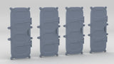 1/72 HMS Garland Superstructure Doors Set (4pcs)