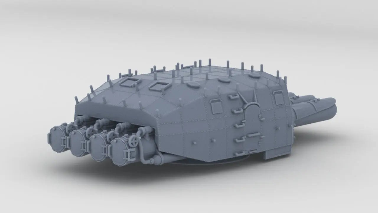 1/72 IJN 610 mm (24in) Type 93 Torpedo Tubes 3dspro