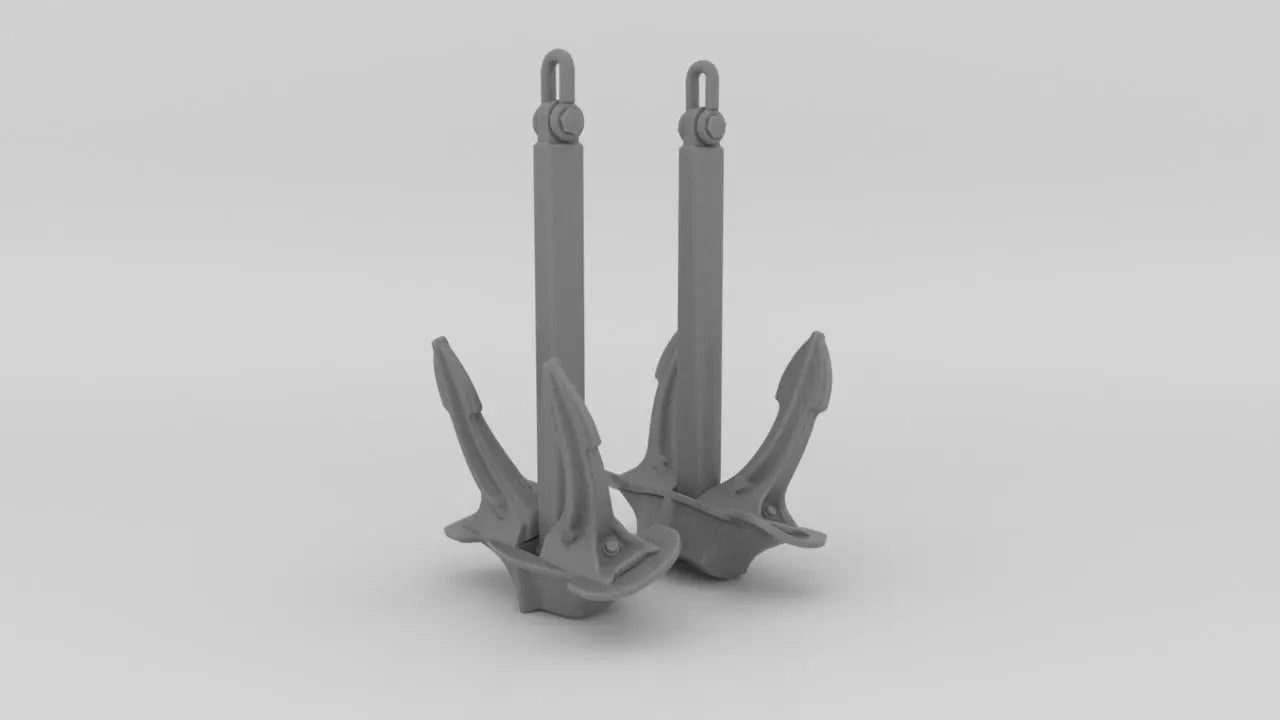 1/72 IJN Anchor Main 5.5 Ton Resin3Dinteractive