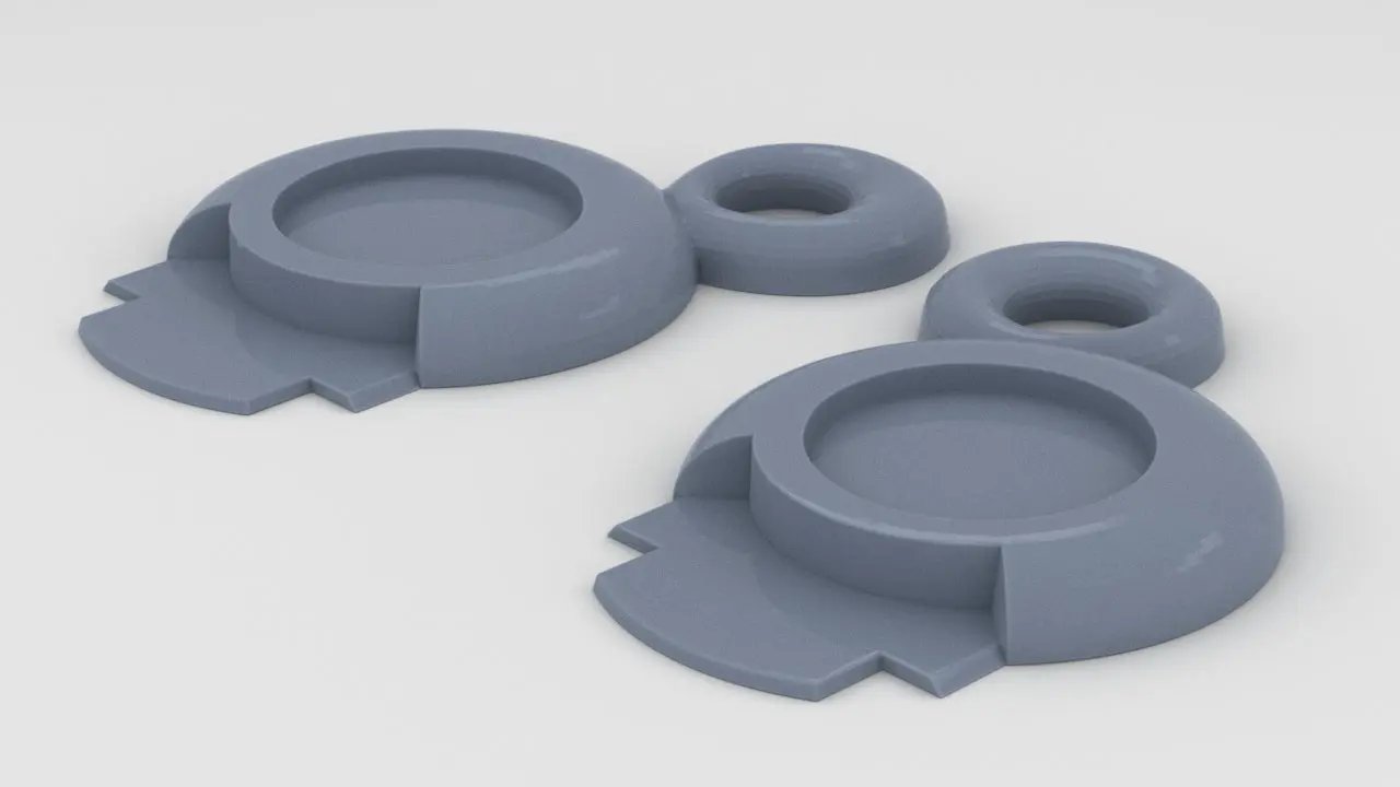 1/72 IJN Cable Holder Set (2pcs) - distefan 3d print