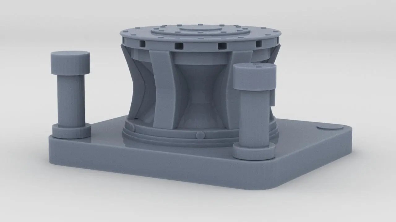 1/72 IJN Capstan Forecastle Electric - distefan 3d print