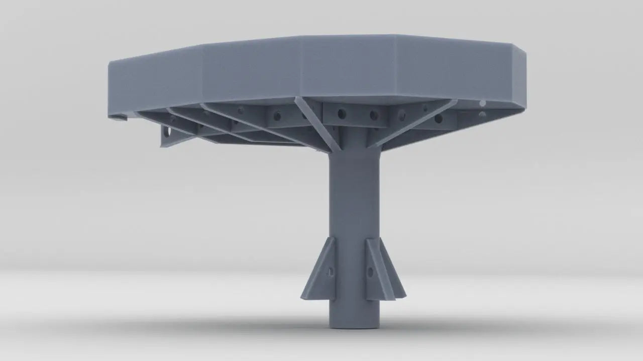 1/72 IJN Kagero Platform for Type 96 25mm AA Weapons 3dspro