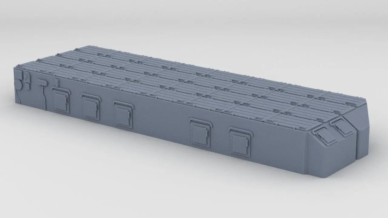 1/72 IJN Kagero Aft Torpedo Container - distefan 3d print
