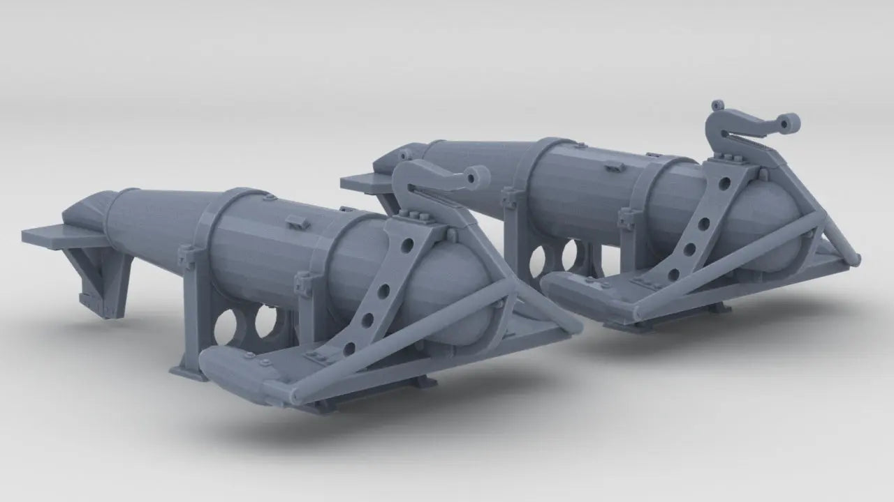 1/72 IJN Paravane v3 Set (2pcs) - distefan 3d print