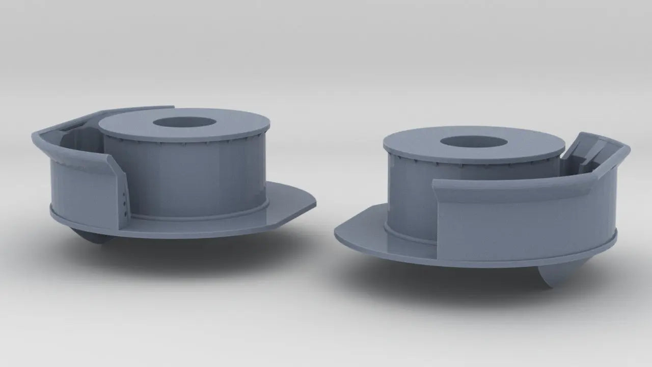 1/72 IJN Yamato Machine Gun Position Set (2pcs) - distefan 3d print