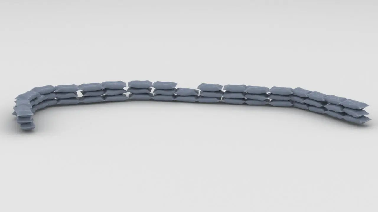 1/72 IJN Yamato Sandbags Forward Deck Tub 20mm Port Protosoon
