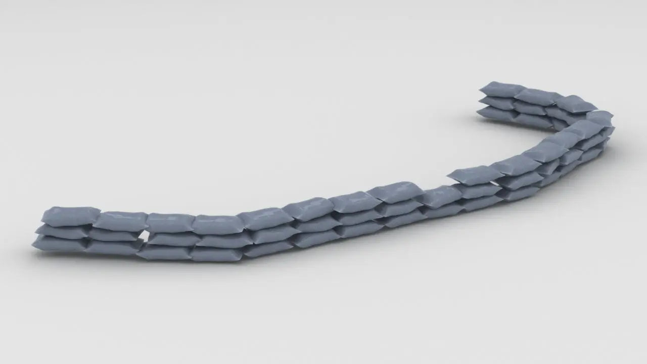 1/72 IJN Yamato Sandbags Forward Deck Tub 20mm Port Protosoon