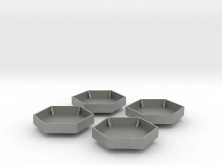 1/72 IJN Yamato Tubs for 46cm Type 94 turrets SET - distefan 3d print