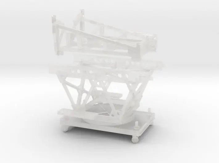 1/72 IJN Trolley & Trailer for Single Float Plane - distefan 3d print