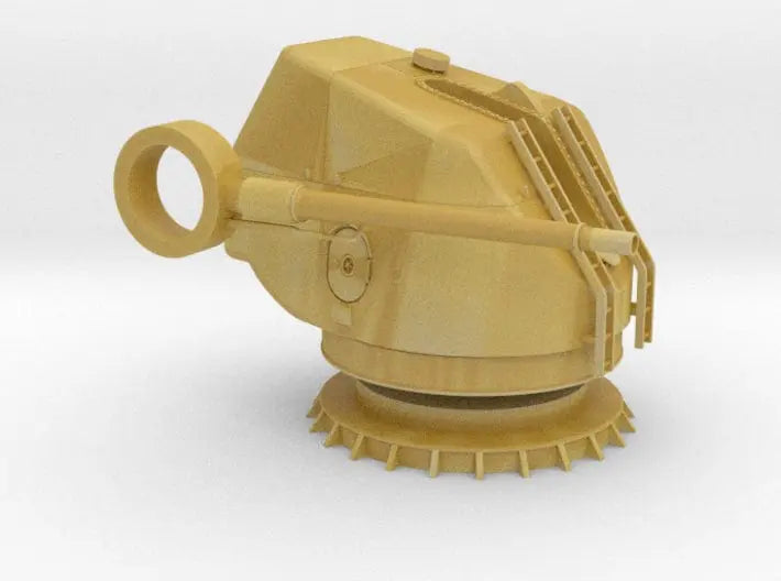 1/72 Italy 127 mm/54 (5") compact mount set - distefan 3d print
