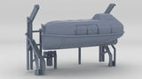 1/72 MS Bremen Smaller Tenders & Davits (Forward Port)