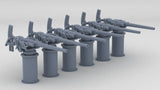 1/72 RN QF 3 Pounder (46mm) Hotchkiss Set (6pcs)