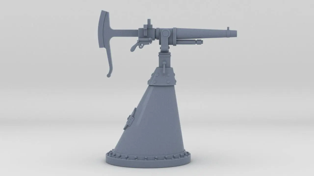 1/72 Russian 37mm Hotchkiss Gun - distefan 3d print