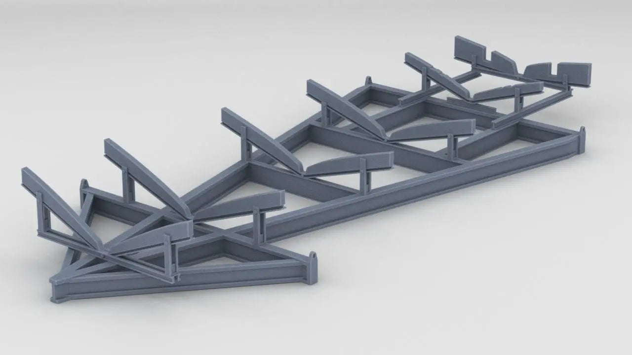 1/72 US Elco PT Boat Cradle - distefan 3d print