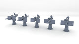 1/72 USN 20mm Oerlikon Mk4 Shielded Set (5pcs)