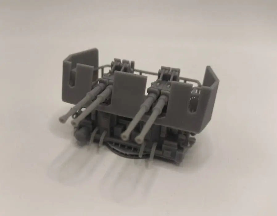 1/72 USN 40mm Bofors Quad Mount w/ Shield - distefan 3d print