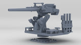 1/72 USN 5-inch 25 (12.7 cm) Deck AA Gun Kit